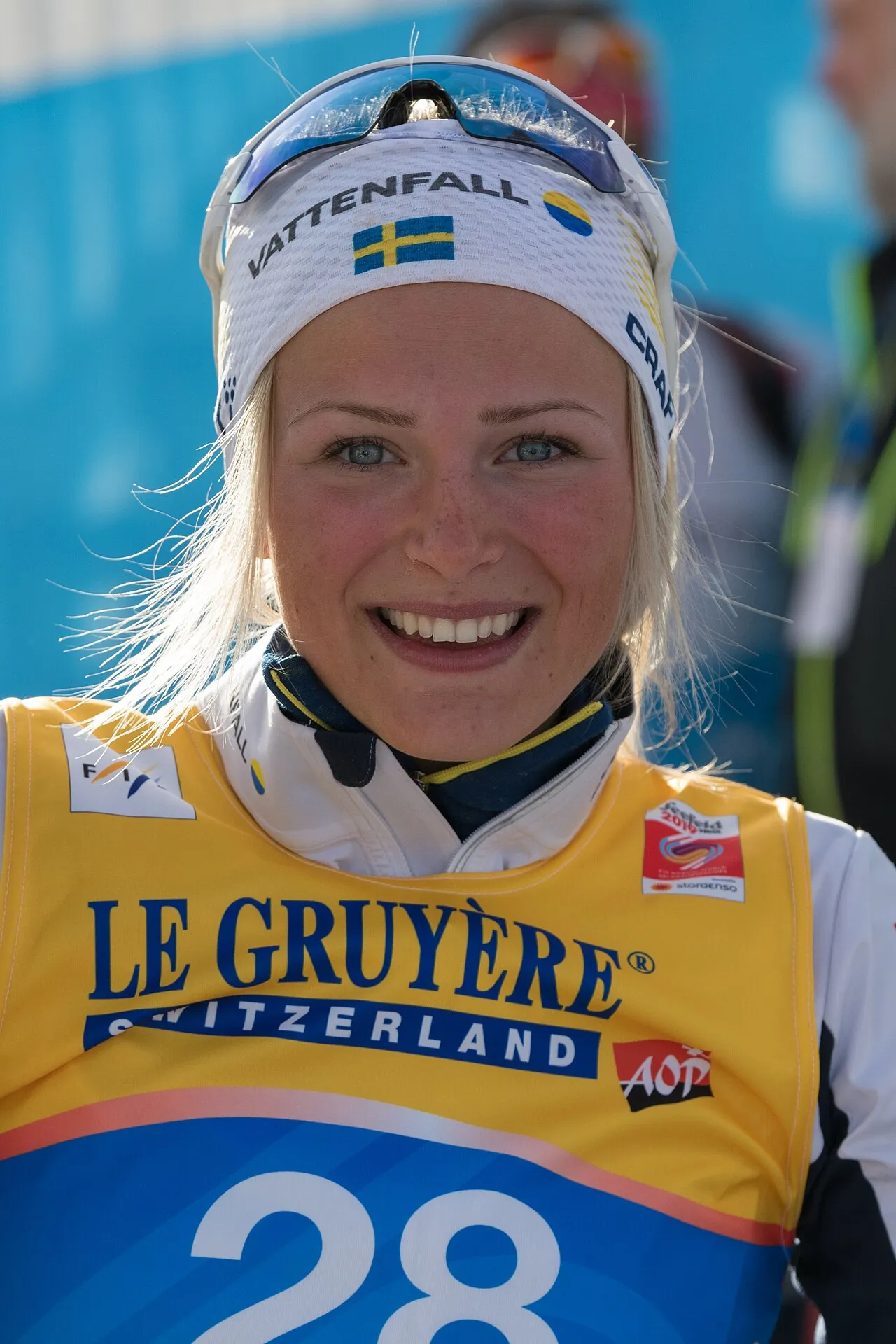 Frida Karlsson på tävling