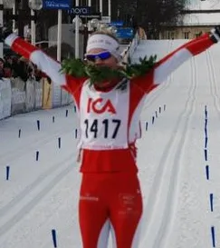 Emma Ribom efter vinst