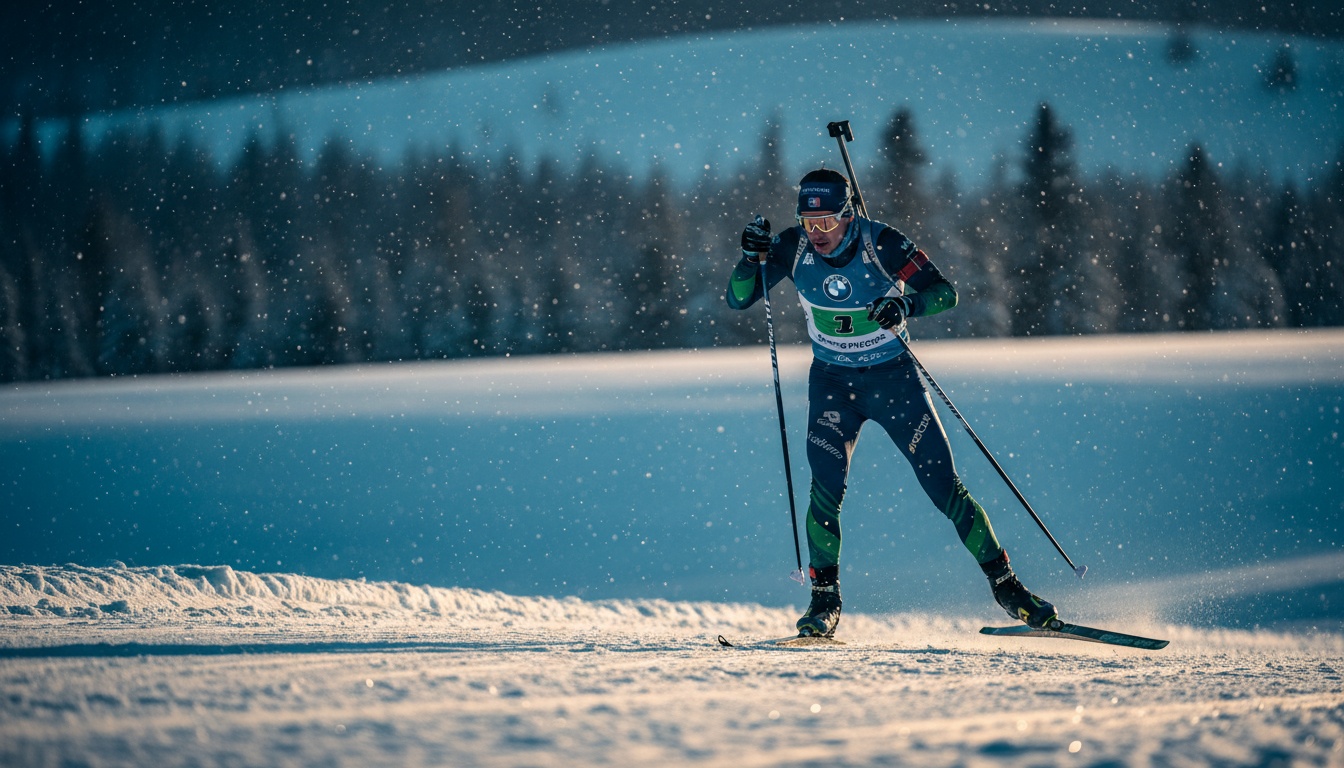 Ola Bränholm – reporter på SVT Sport med fokus på skidskytte och OS